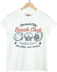 WOMENS ANCIENT CITY BEACH CLUB TEE