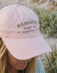 Embroidered "Dad" Hat - Pink